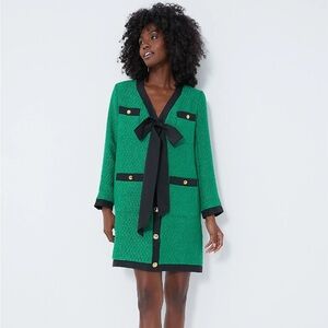 Tuckernuck Green and Black Dress